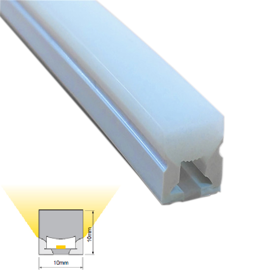 DC24V 16.4Ft 840LEDs 10*10mm Top Lighting Waterproof Multiple Single Color Optional Flexible LED Neon Light for Outdoor Lighting DC24V 16.4Ft 840LEDs 10*10mm Top Lighting Waterproof Multiple Single Color Optional Flexible LED Neon Light for Outdoor Lighting